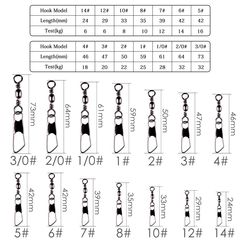 50 Buah/Boks Barel Baja Tahan  - Fishing Belt ulasan dan harga