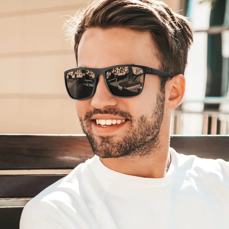 1/2 Pasang Kacamata Hitam Pria - Fishing Sunglasses Polarized ulasan dan harga